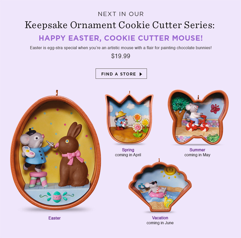 Keepsake Ornament Cookie Cutter Series