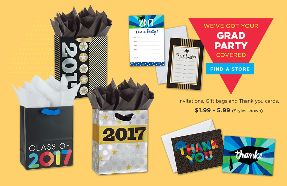We’ve got your Grad Party covered