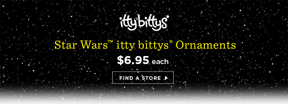 Star Wars itty bittys Ornaments